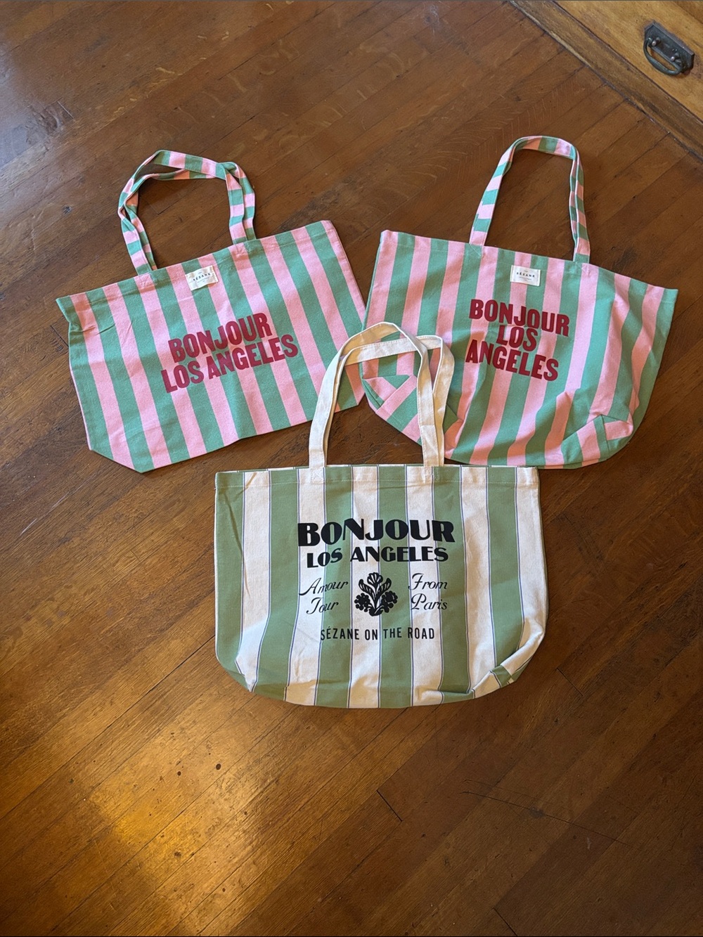 Lot of Sezane Tote Bag